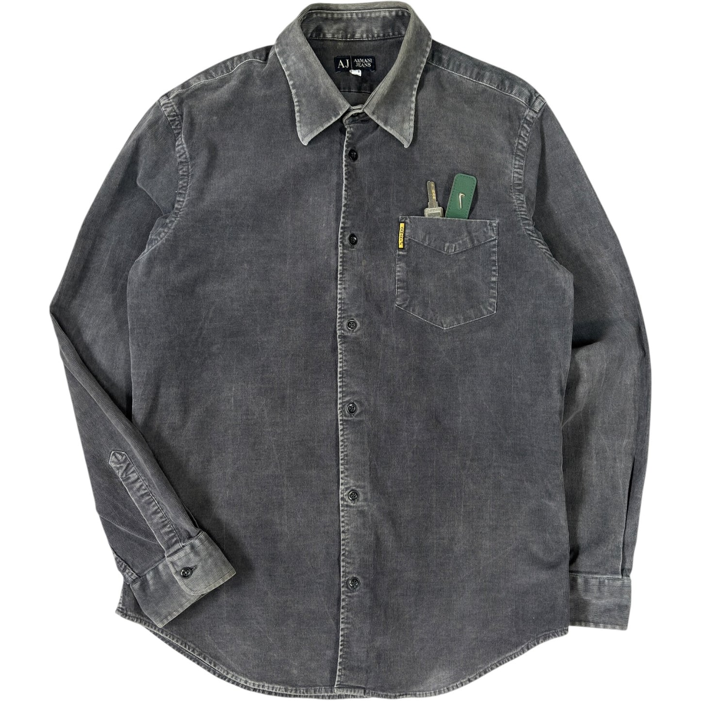 Armani Jeans 00’s Mini Corduroy Shirt M