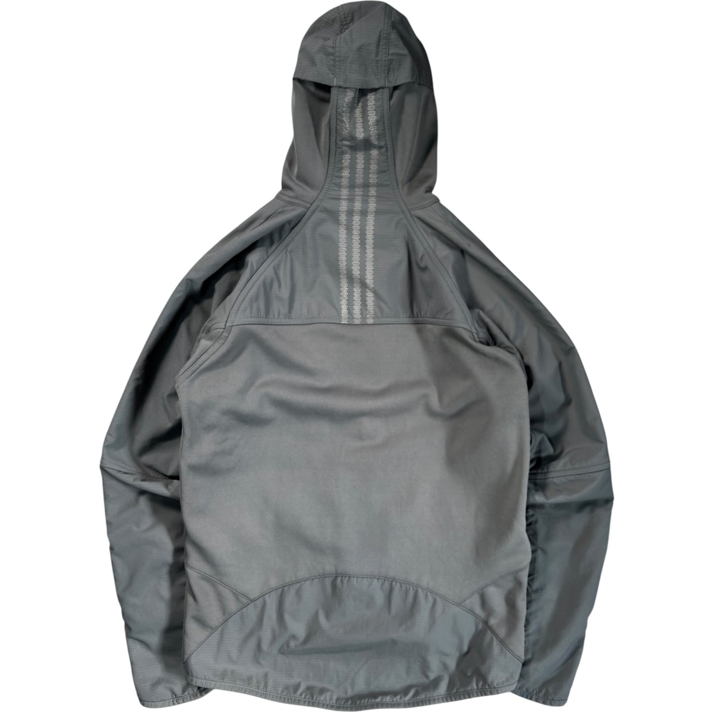 Adidas 2004 Asymmetrical Zip Two Tone Climawarm Hoodie S