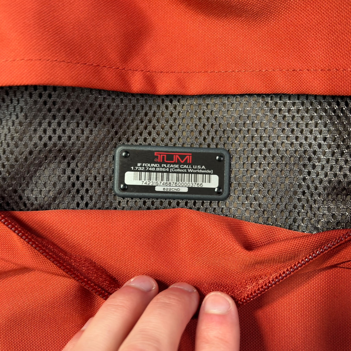Tumi 00’s Rust Multipocket Travel Vest XL