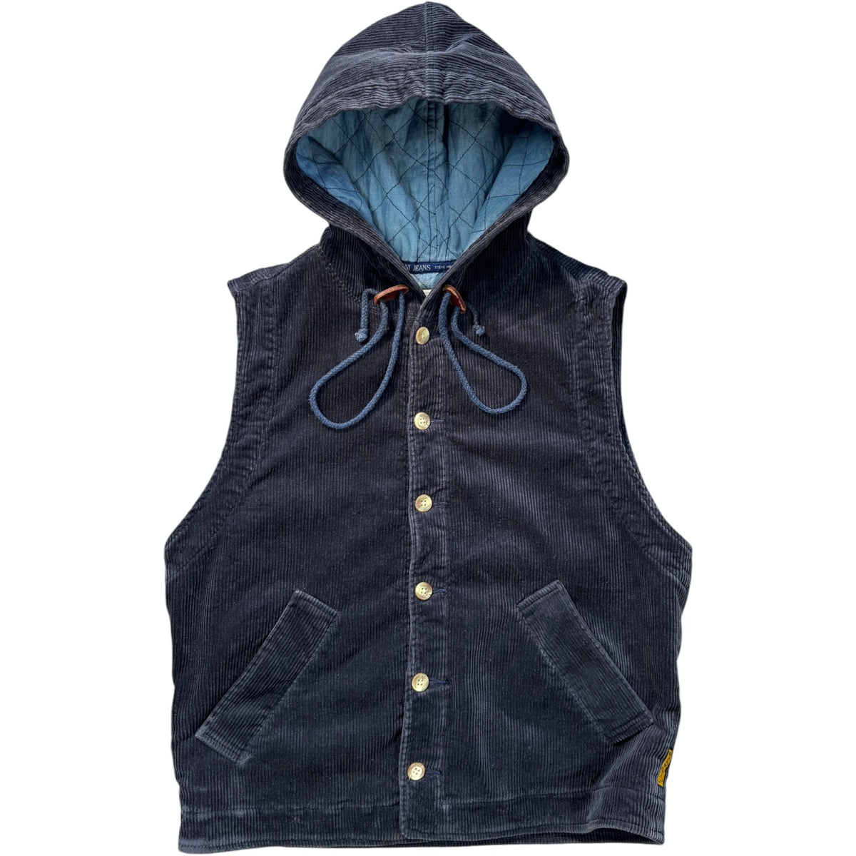 Armani Jeans 90’s Quilted Corduroy Vest Jacket S