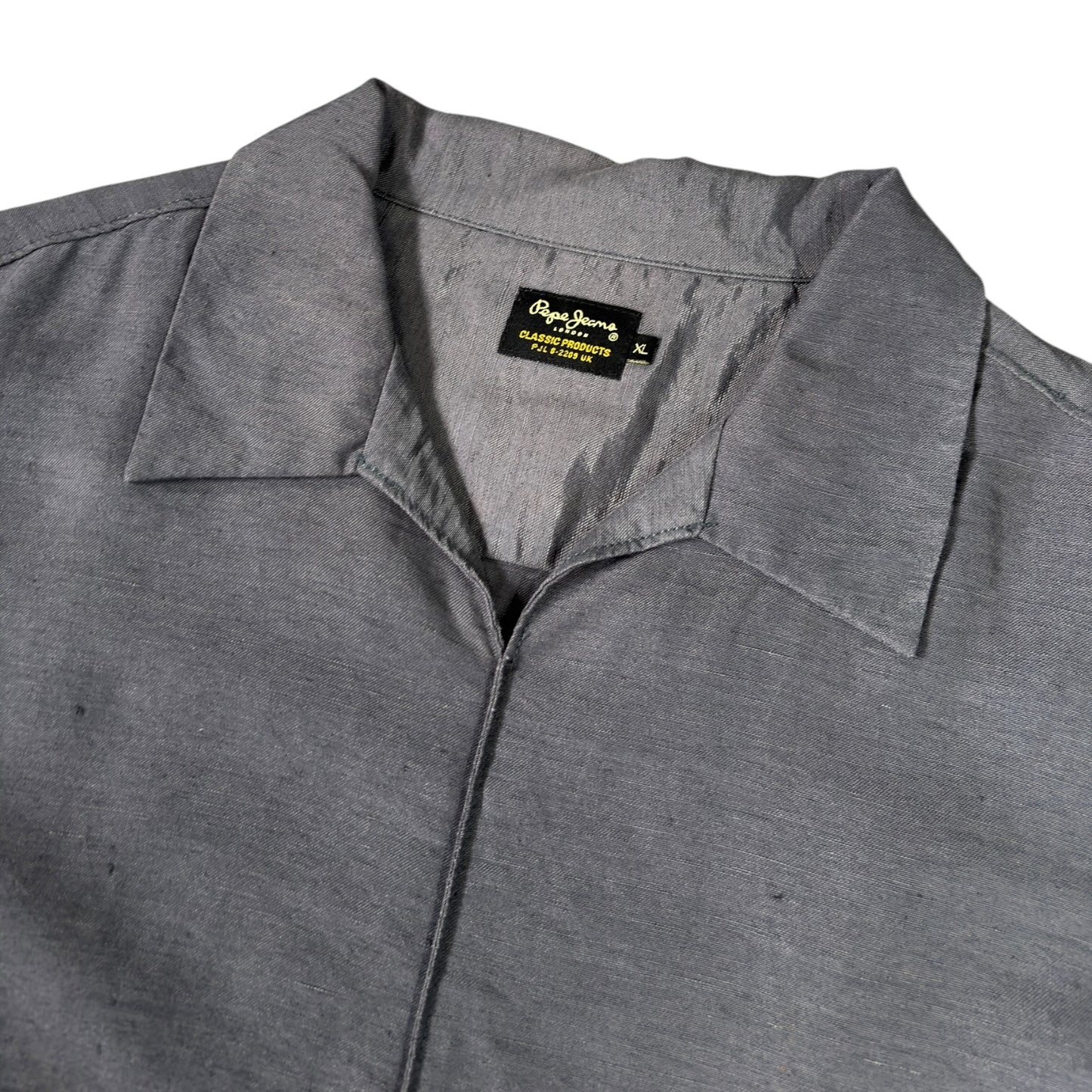 Pepe Jeans 00’s Short Sleeve Ventilated Smock Shirt XL