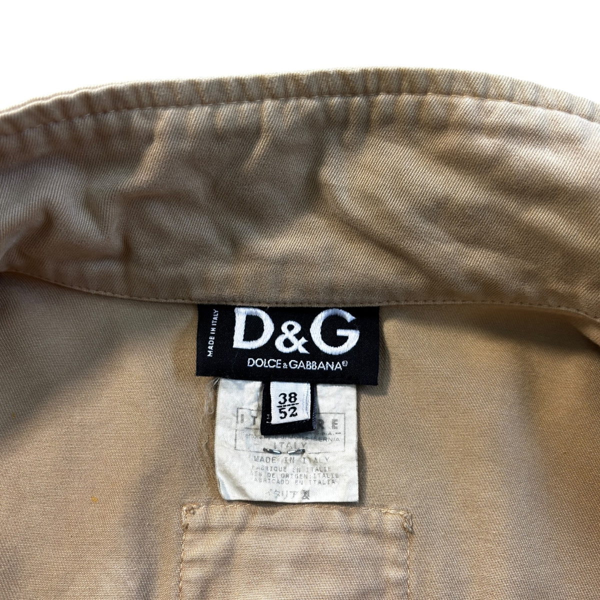 Dolce & Gabbana 00’s Multipocket Field Jacket XL