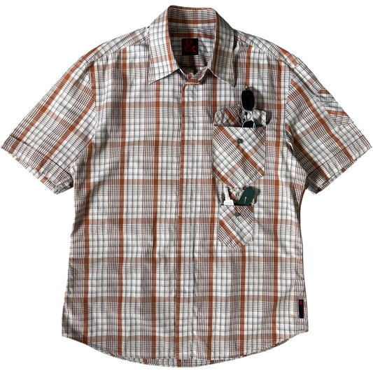 Dolce & Gabbana 00’s Multi Pocket Plaid Shirt M