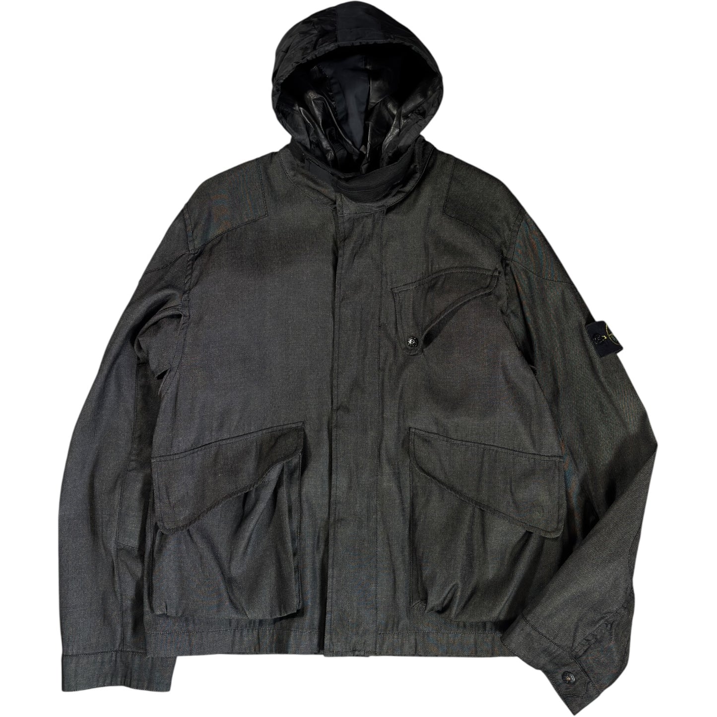 Stone Island 2003 Hemp Utility Jacket L