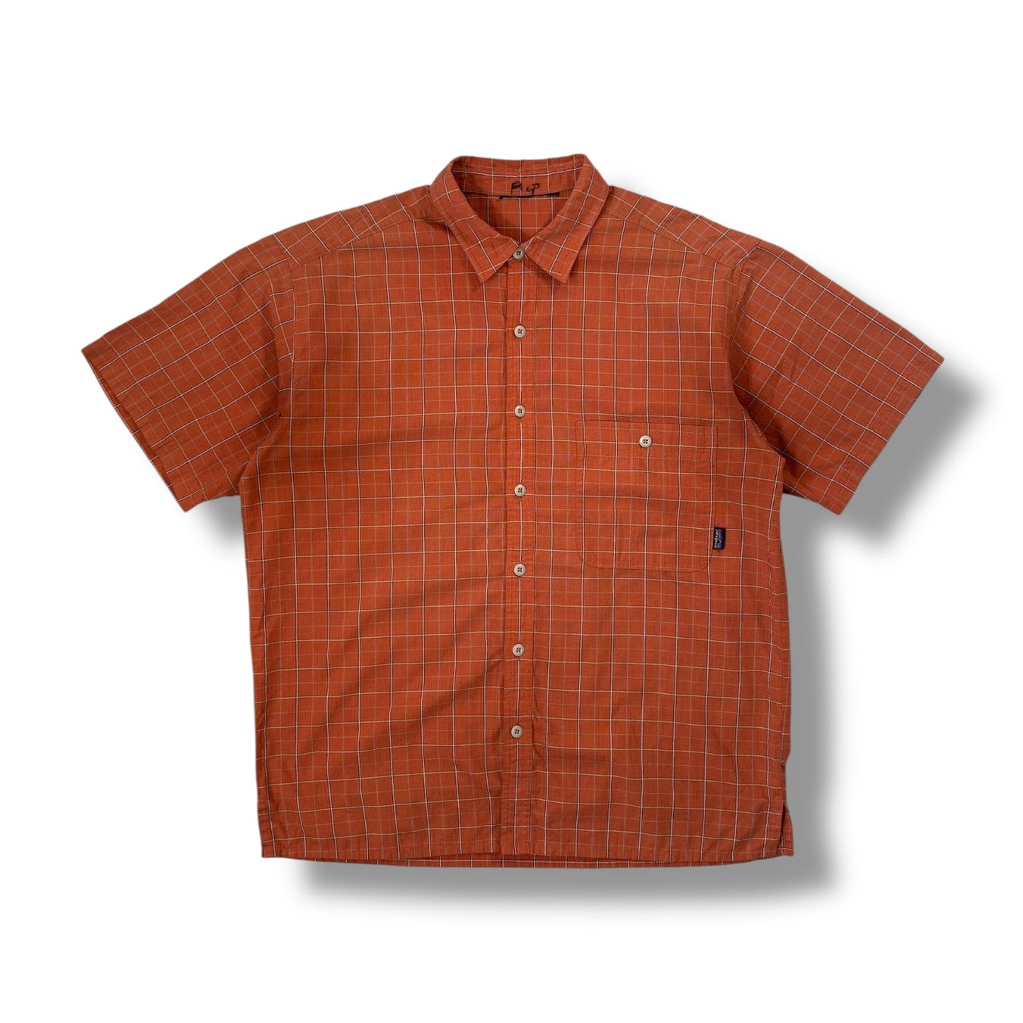 Patagonia 00’s Short Sleeve Plaid Shirt Extra Large