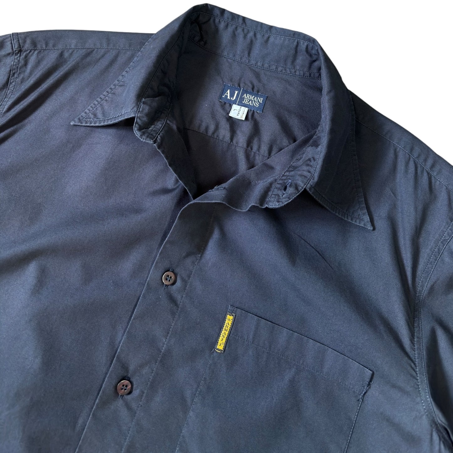 Armani Jeans 00's Short Sleeve Shirt L