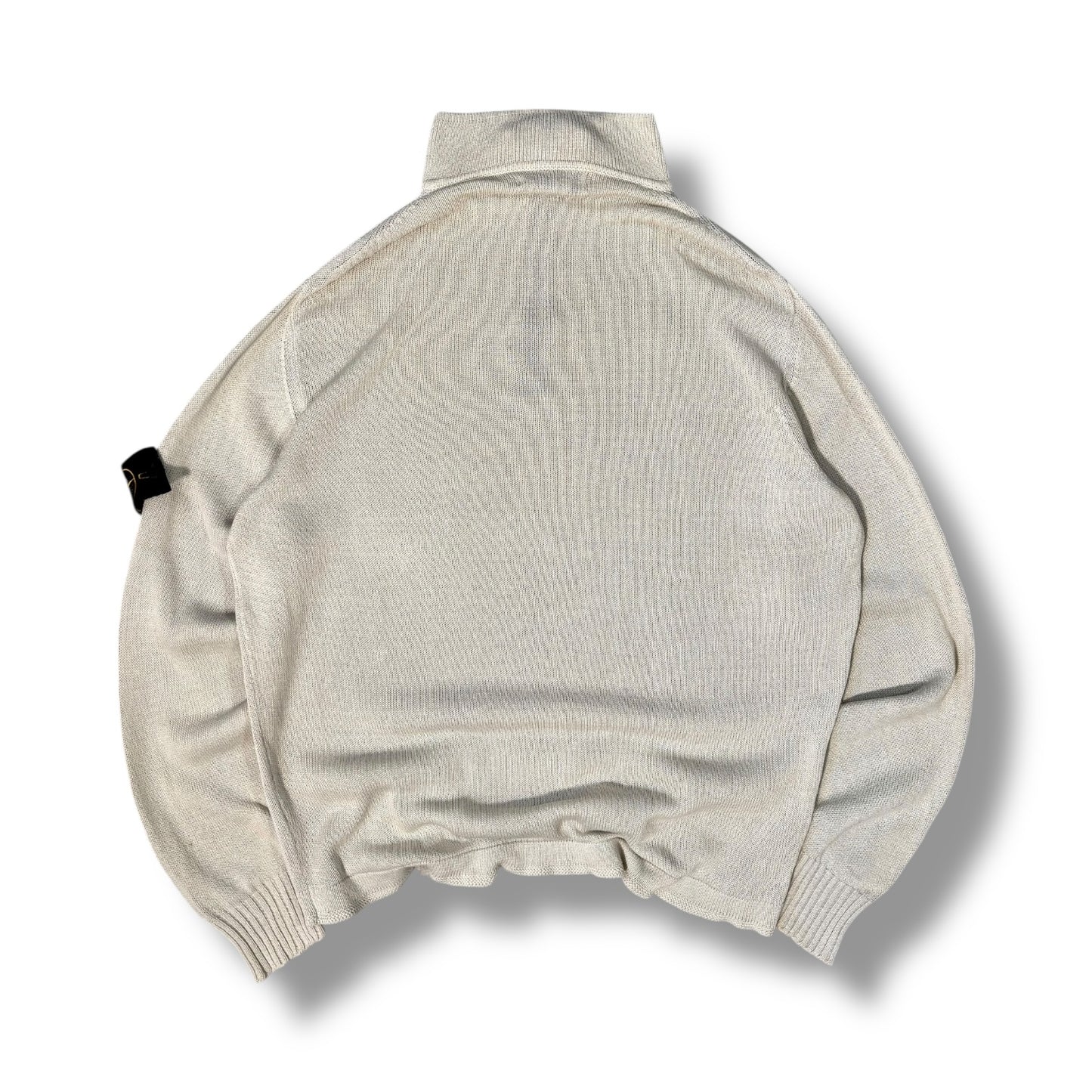 Stone Island 00’s Quarter Zip Lightweight Knit Large