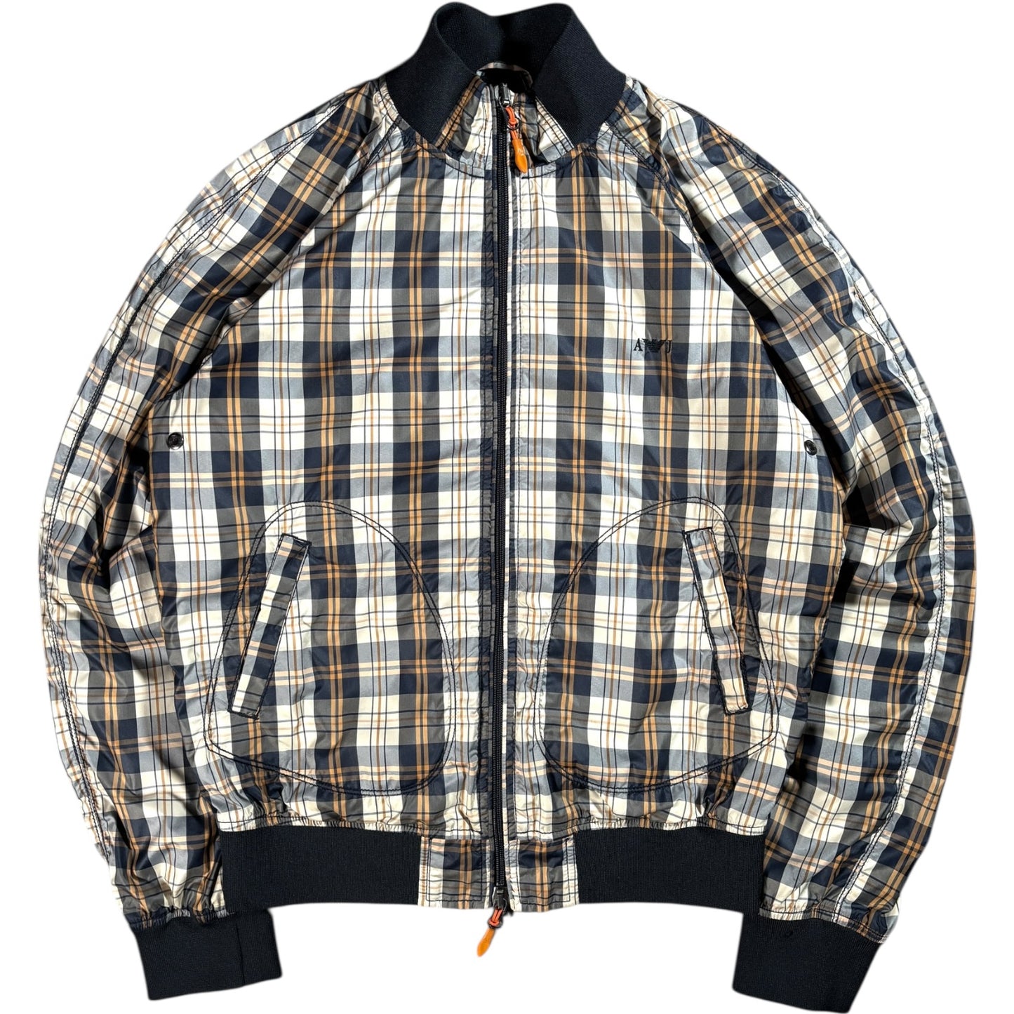 Armani Jeans 00’s Checkered Jacket S