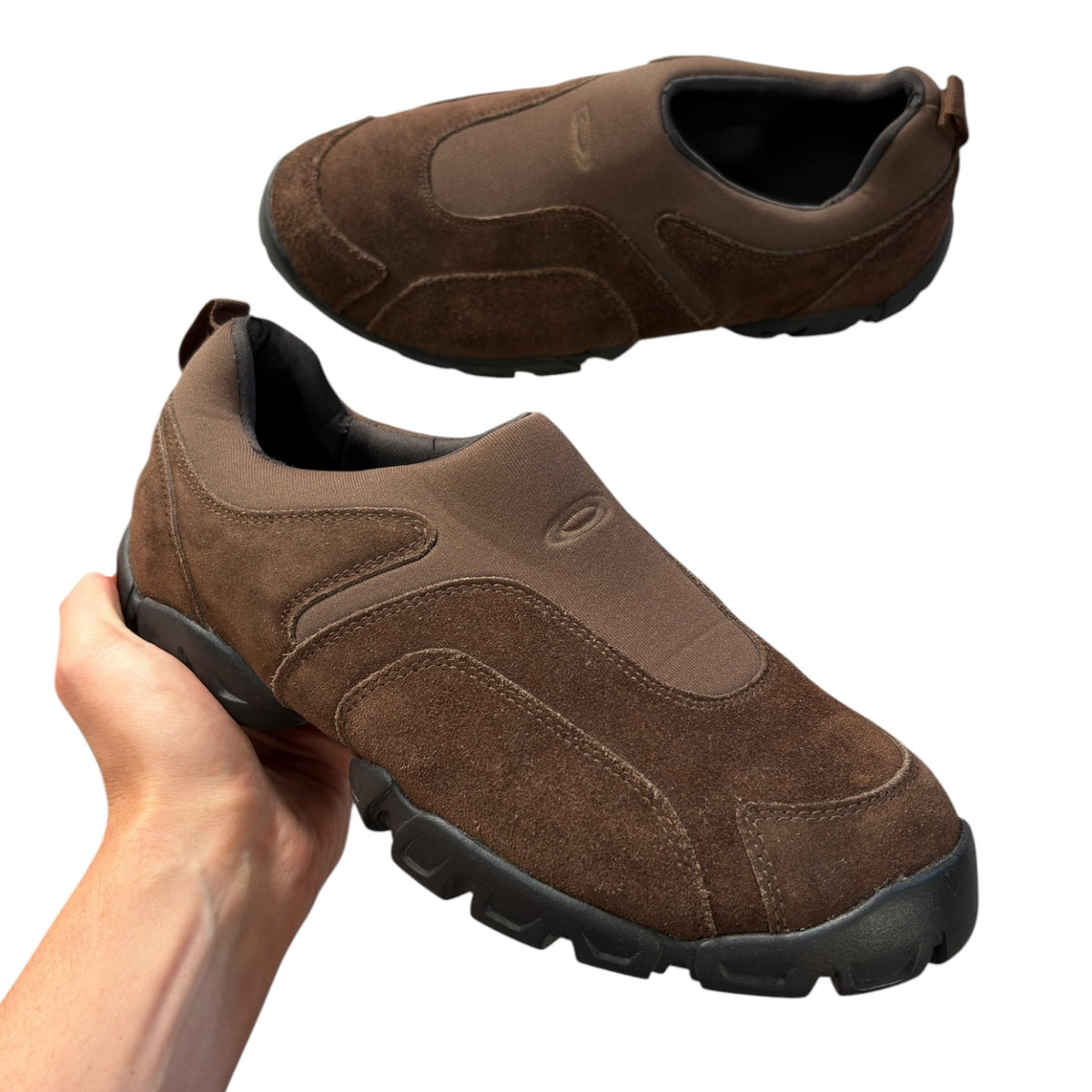 Oakley Bivouac 00’s Two Tone Suede Shoes UK 7
