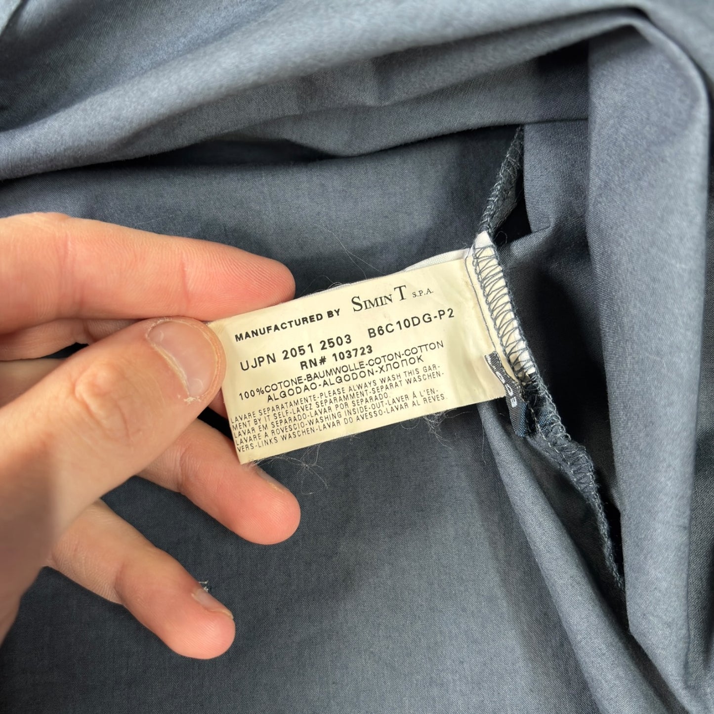 Armani Jeans 00’s Lightweight Cotton Jacket XL