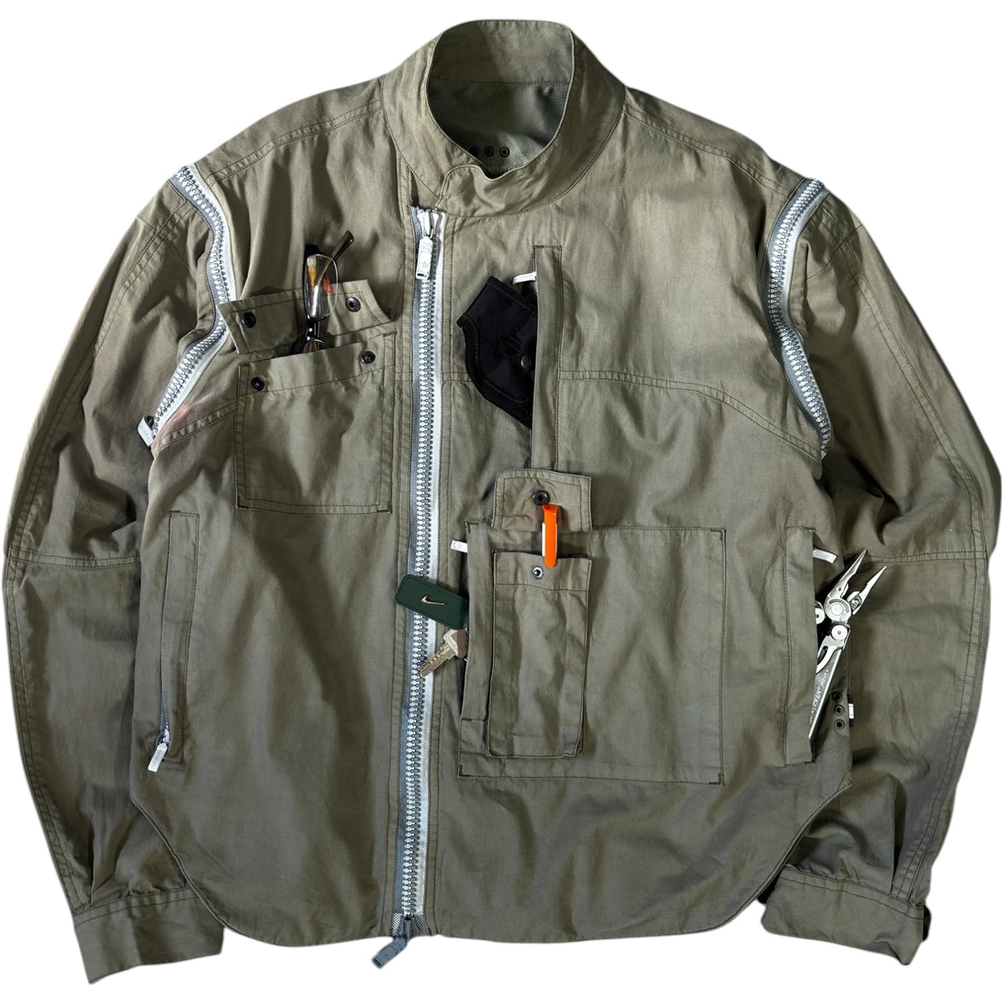 Maharishi 00's Convertible Cargo Jacket L