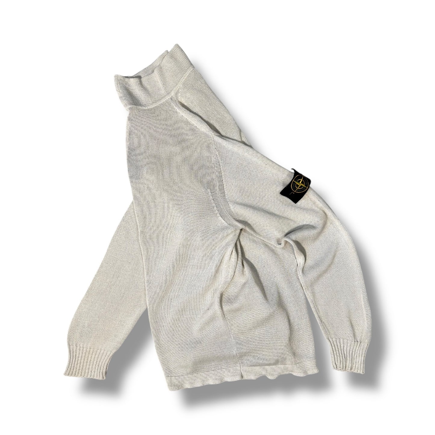 Stone Island 00’s Quarter Zip Lightweight Knit Large