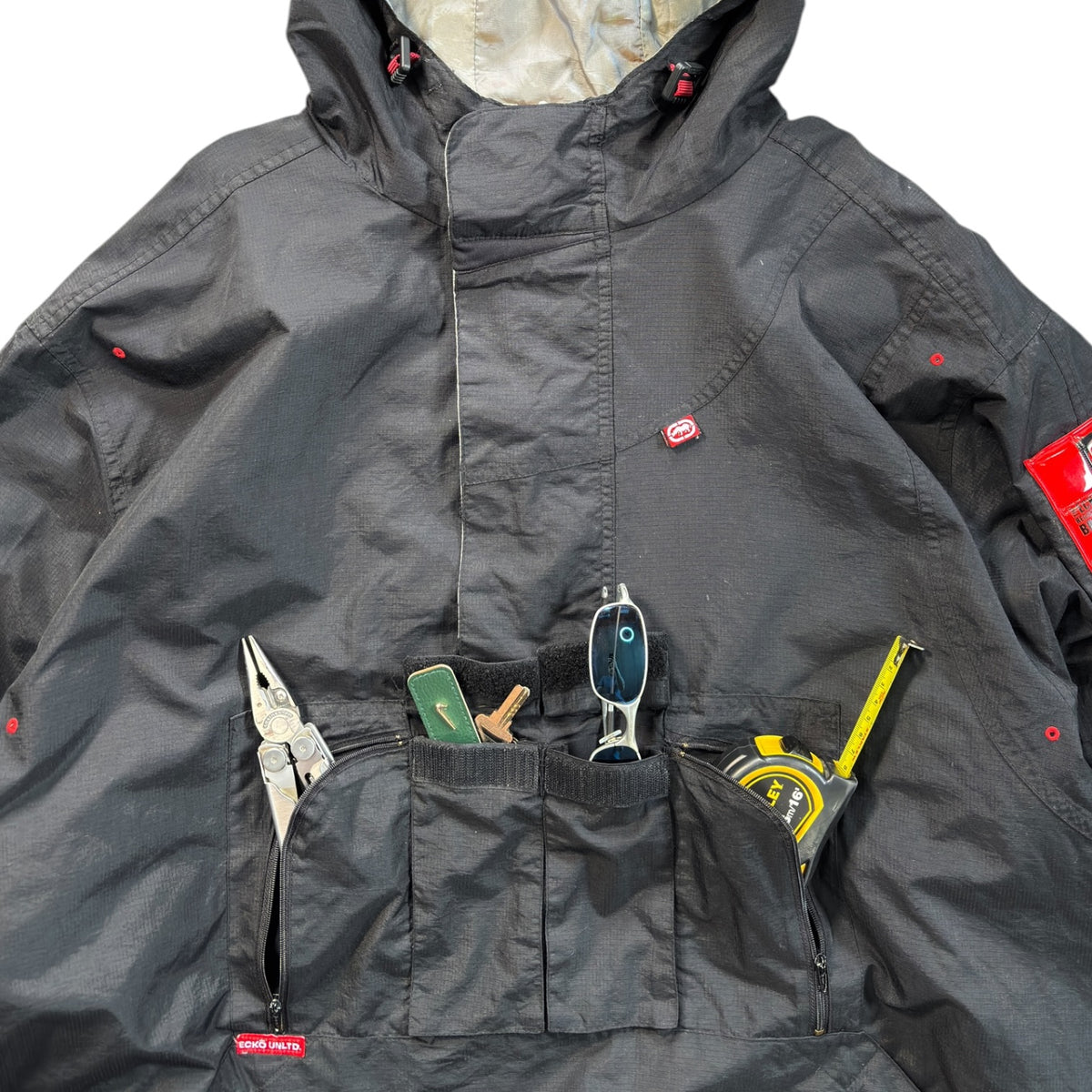Ecko 00’s Multipocket Half Zip Anorak Jacket XXL