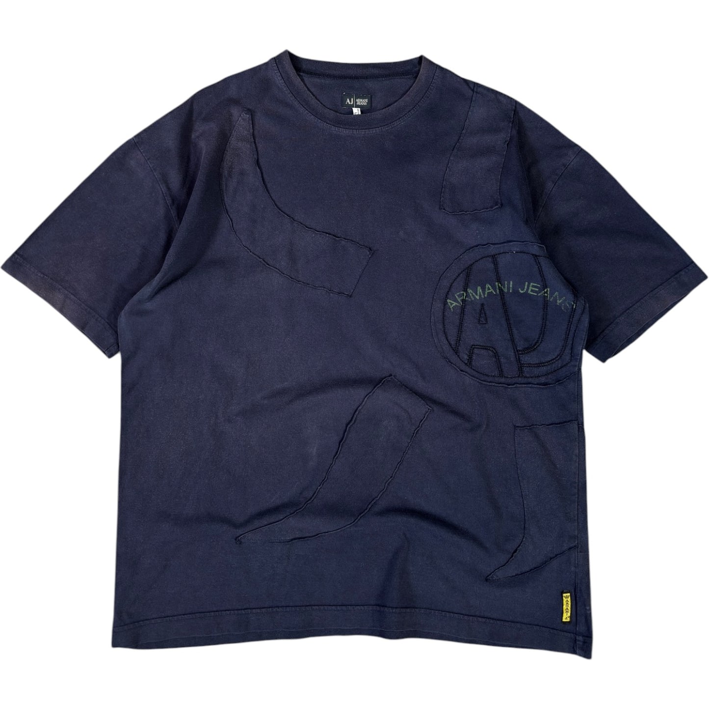 Armani Jeans 00’s Raw Stitch T Shirt L