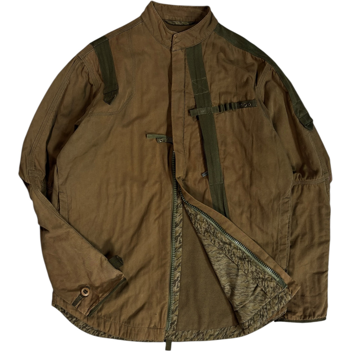 Maharishi 00's Dual Zip Military Cotton Jacket L