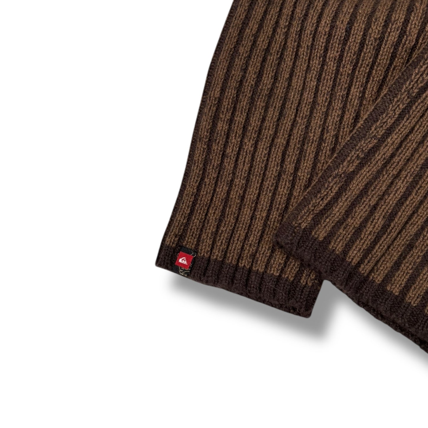 Quiksilver 00’s Full Zip Ribbed Knit Medium