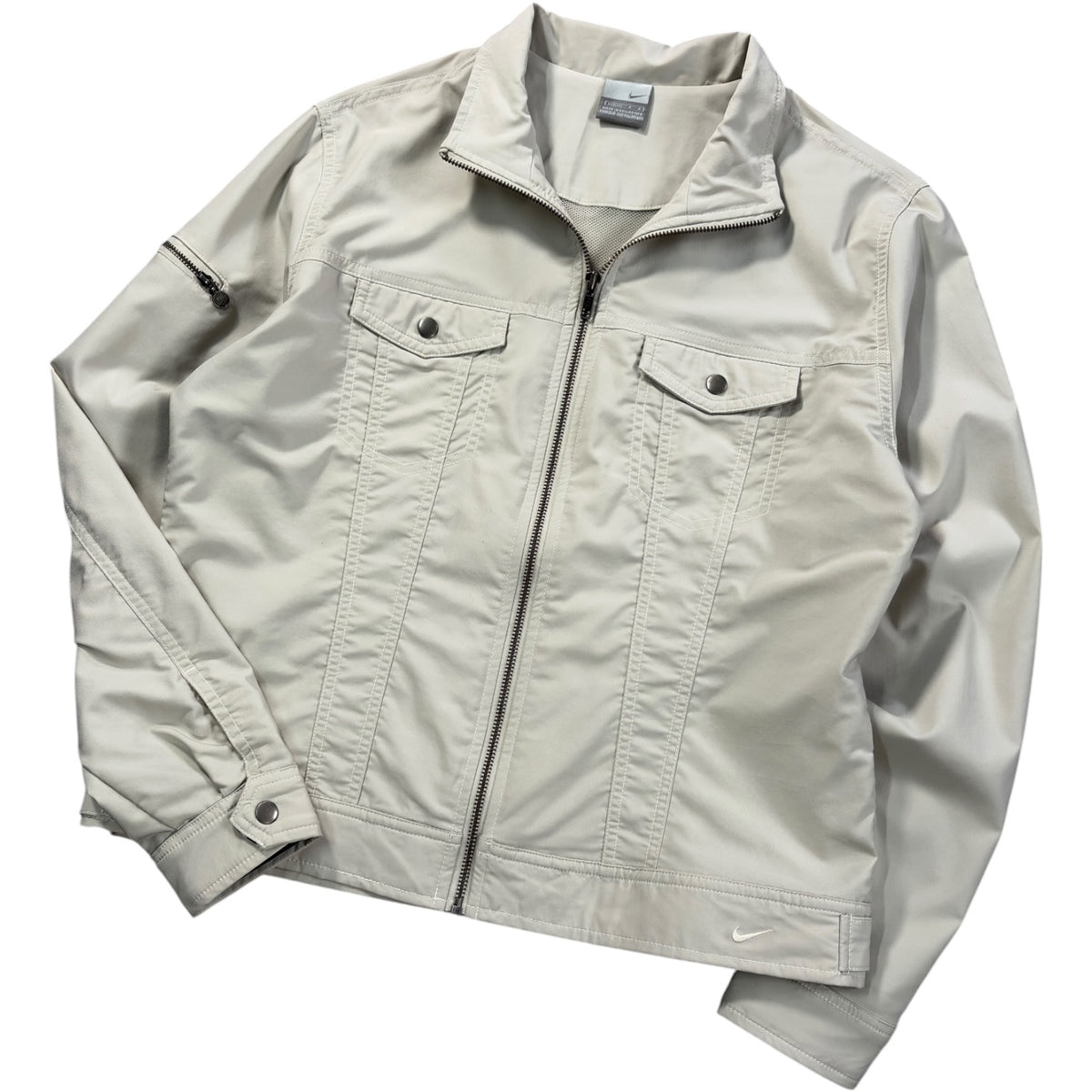 Nike 00’s Contrast Stitch Cropped Jacket S