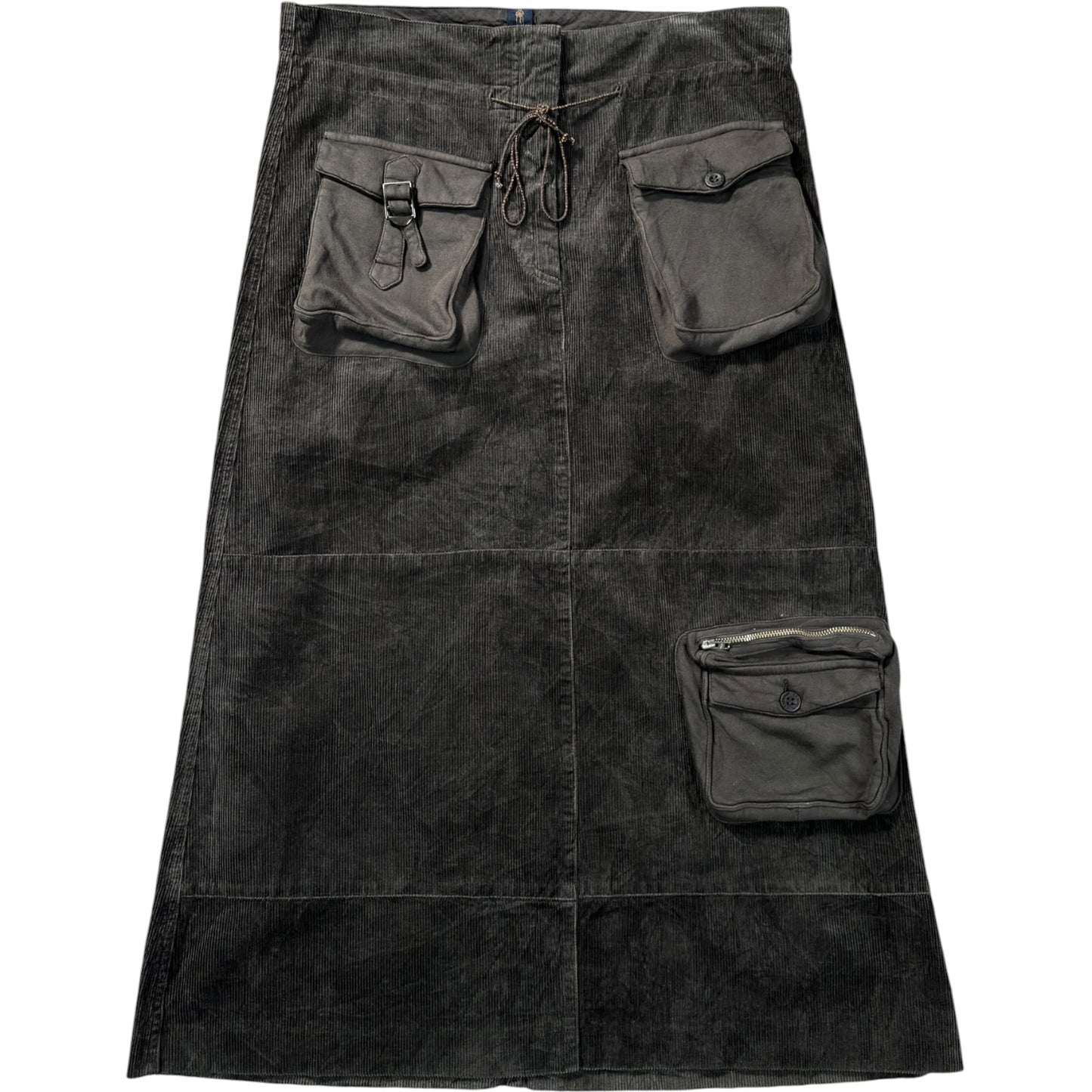CP Company Donna 2003 Corduroy Maxi Skirt Size 12/14