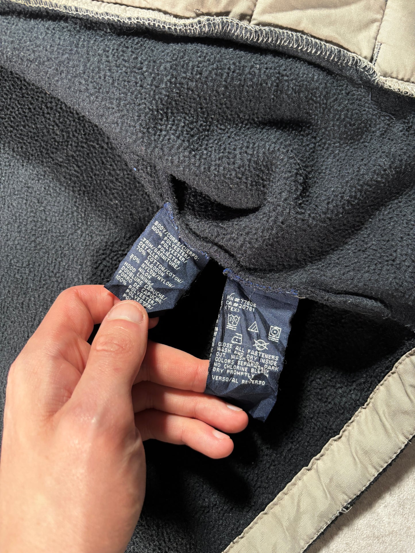 Tommy Hilfiger 00’s Panelled Fleece Jacket L