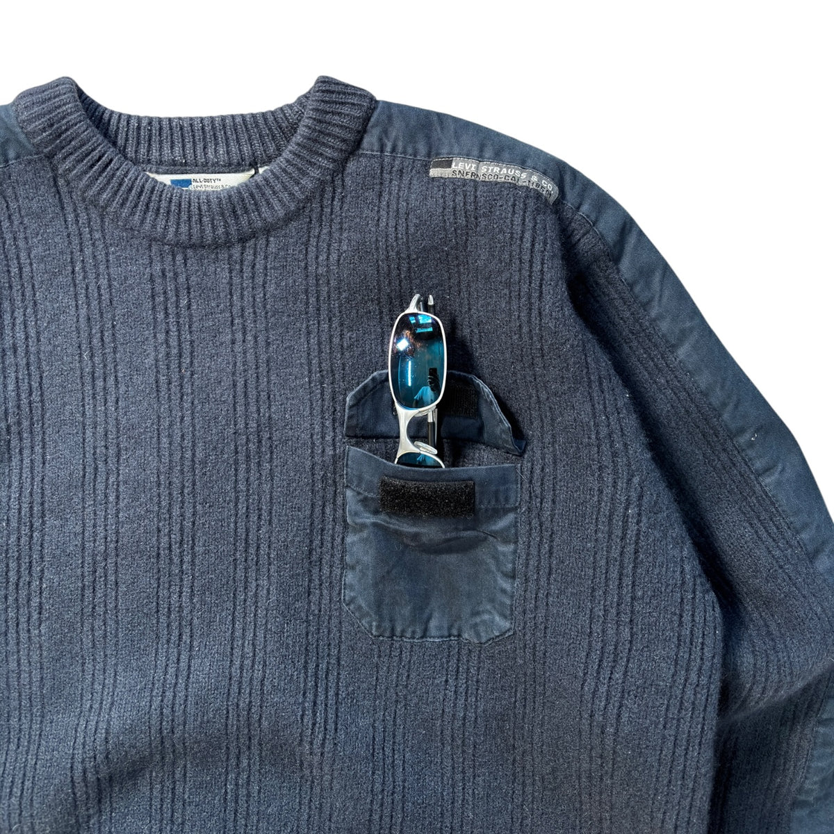 Levi’s All Duty 00’s Panelled Wool Jumper L