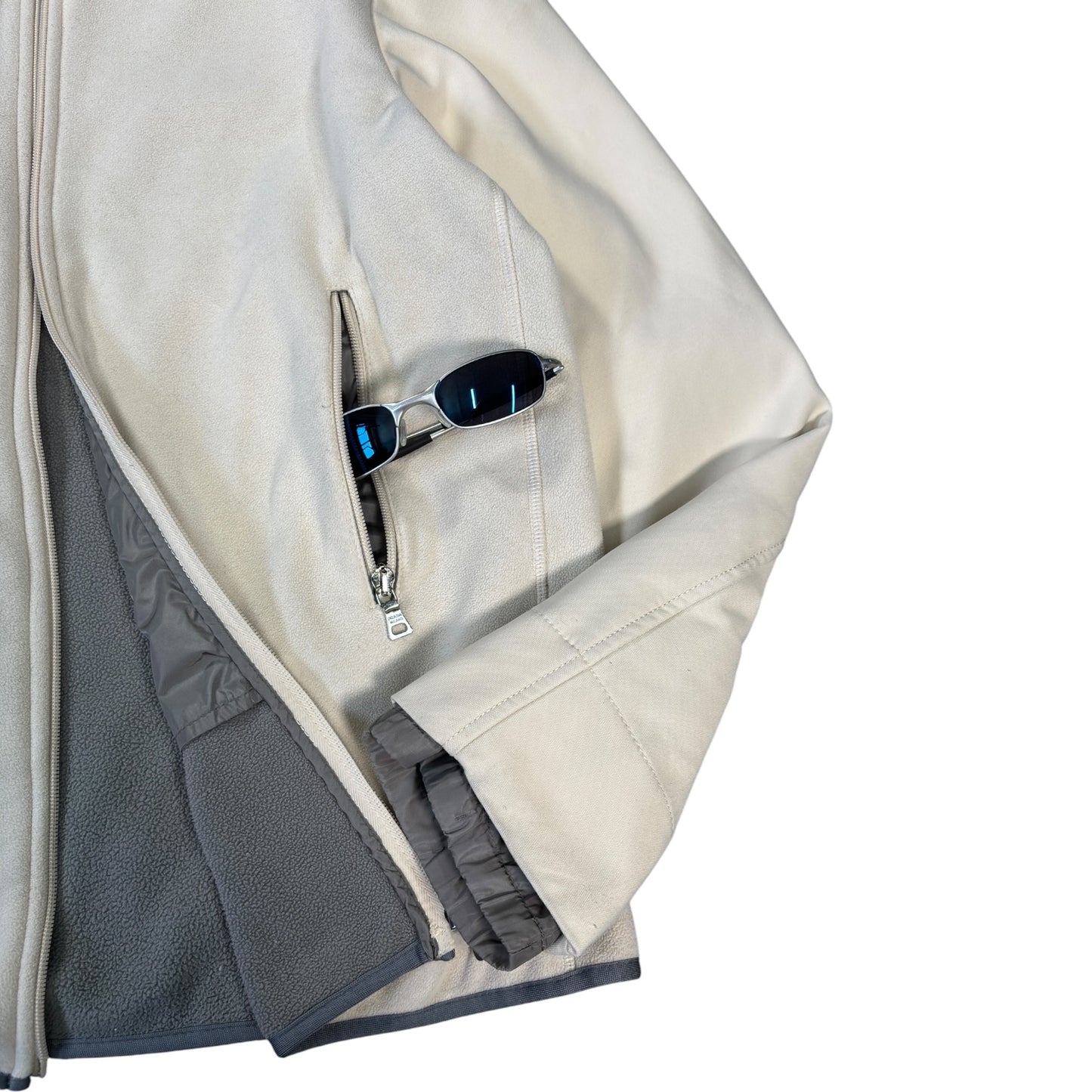Prada Sport 00’s Two Tone Fleece Jacket L