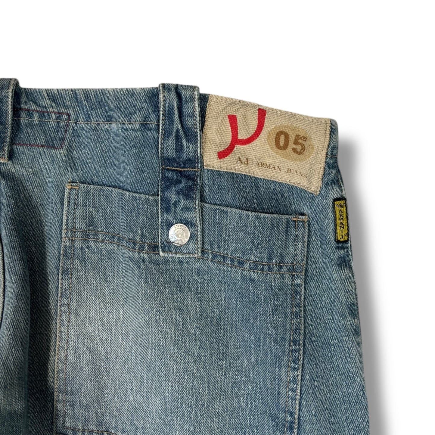 Armani Jeans 00’s Denim Cargo Trousers W36