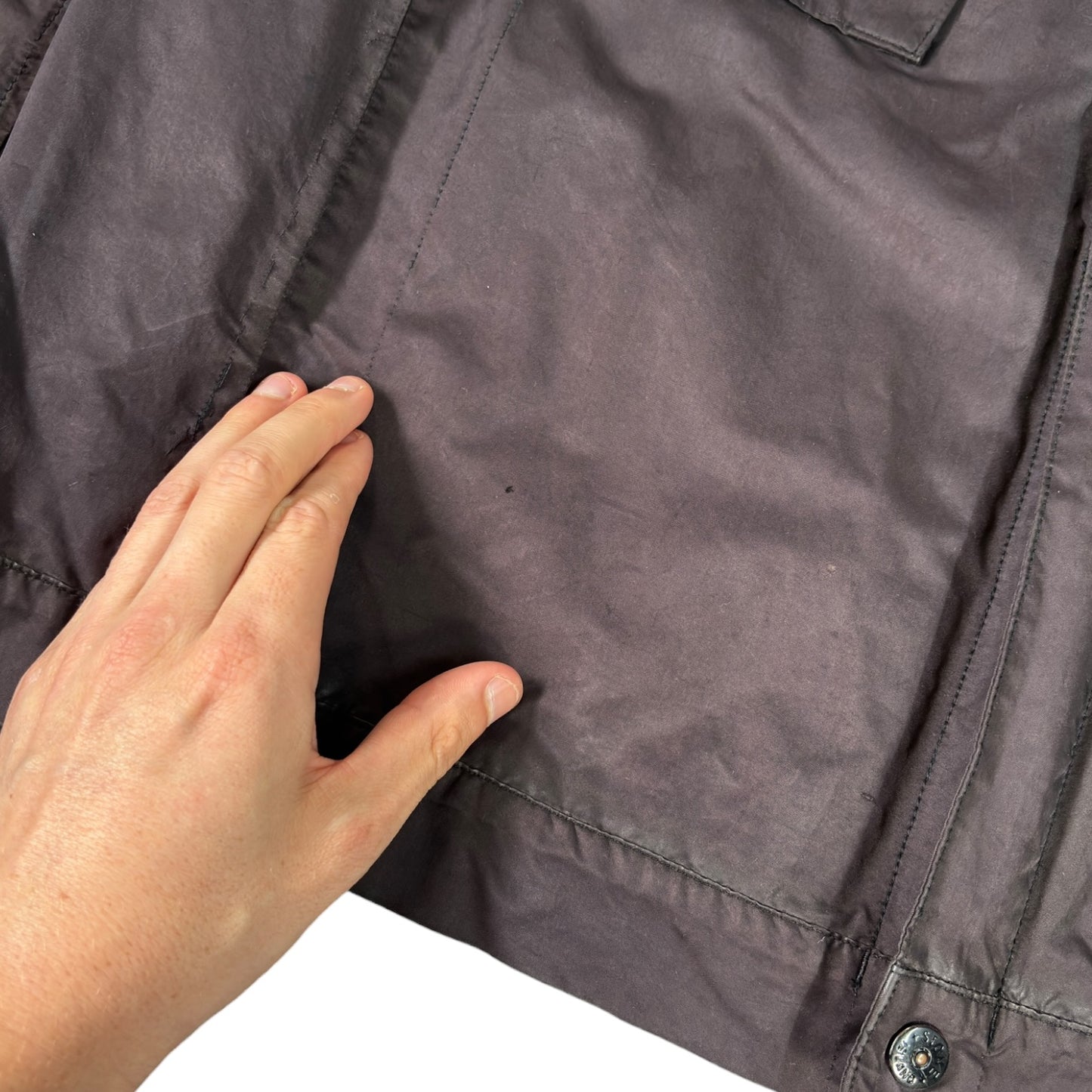 Stone Island 2006 Lightweight Dual Flap Nylon Jacket XL