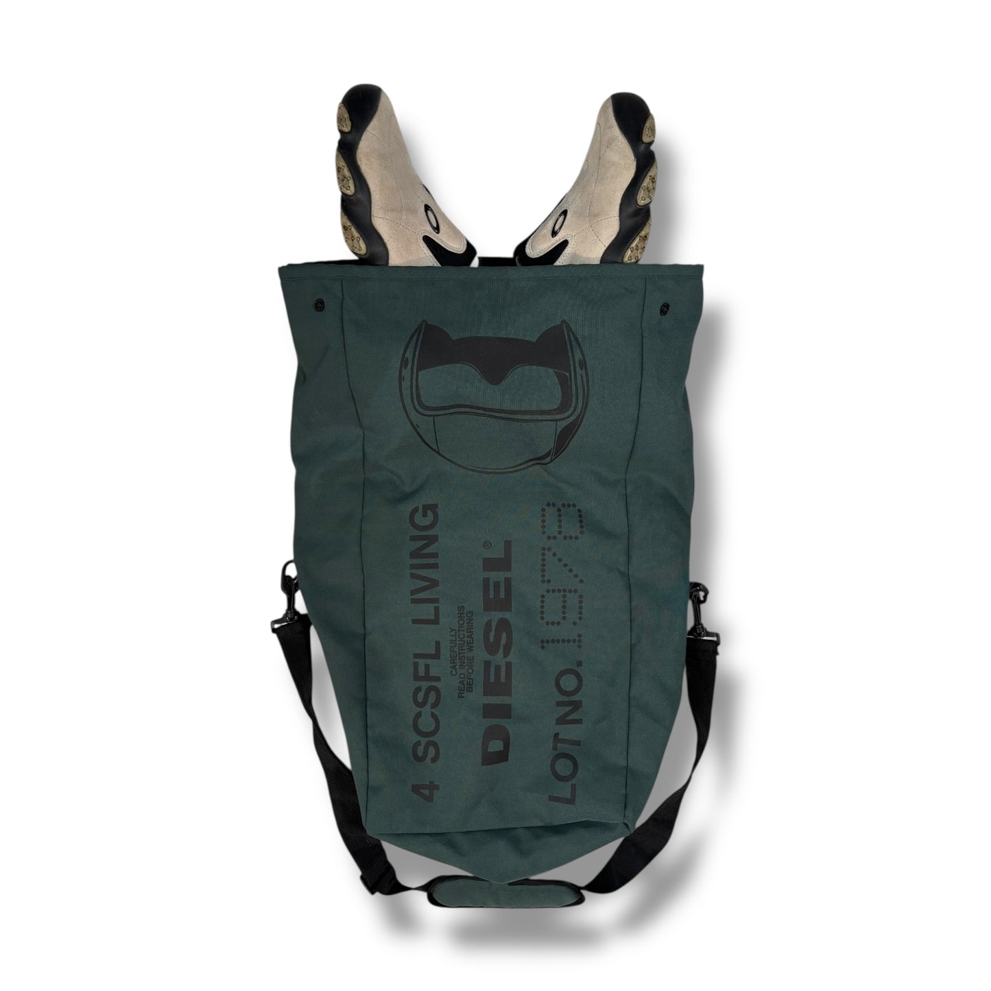 Diesel 00’s Multi Closure Style Messenger Bag