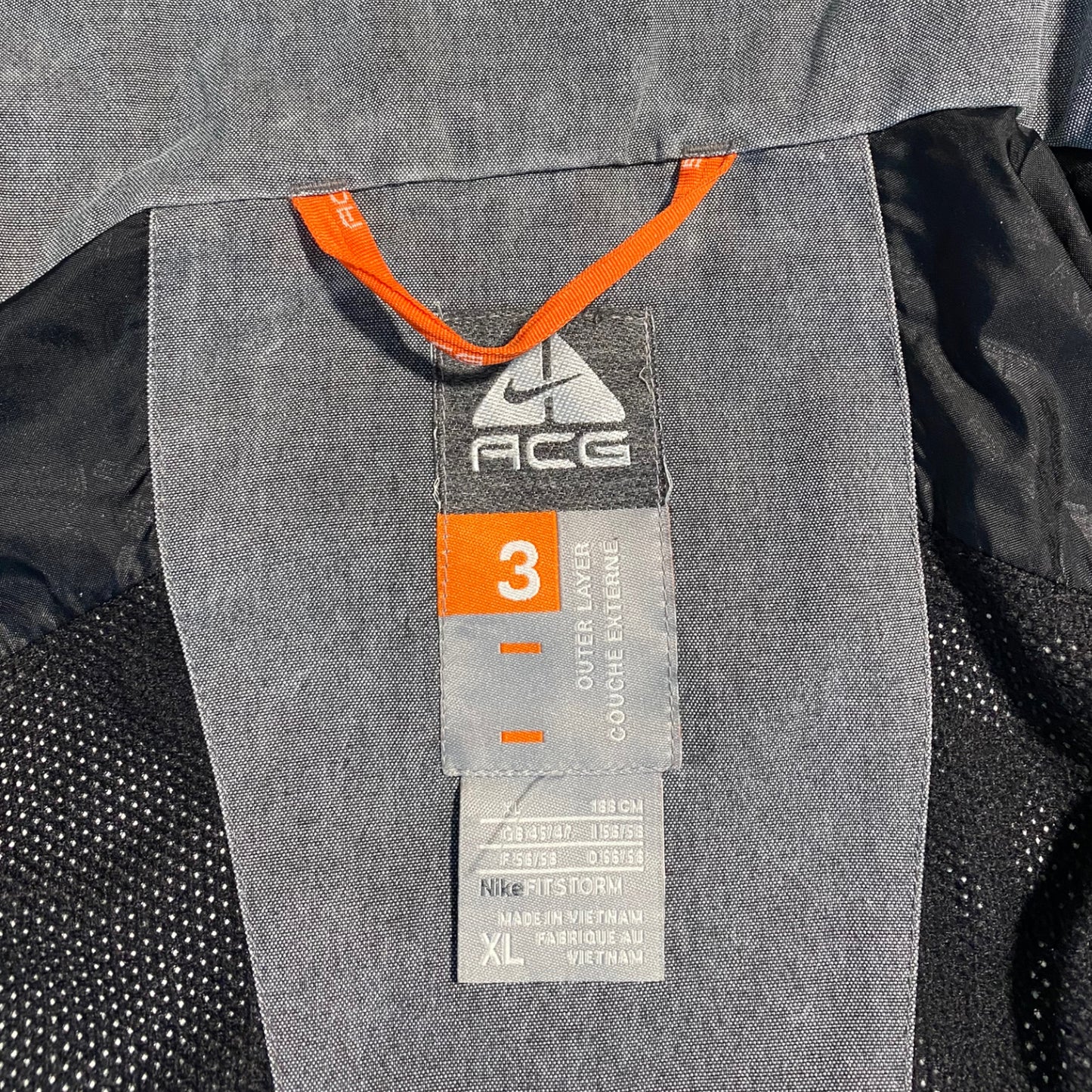 Nike ACG Stone Grey Multipocket Jacket XL
