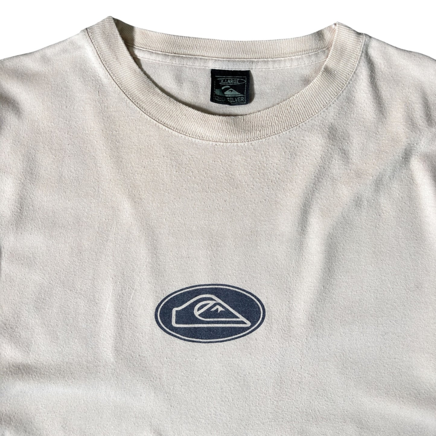 Quiksilver 00’s Cream T Shirt XL