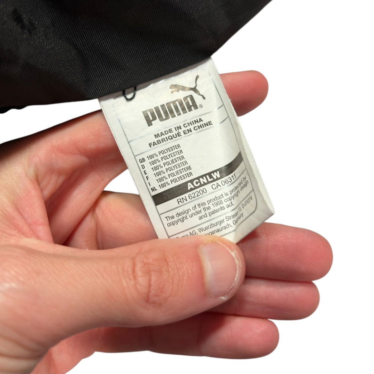 Puma Hussein Chalayan 00’s X-Ray Roll Top Backpack