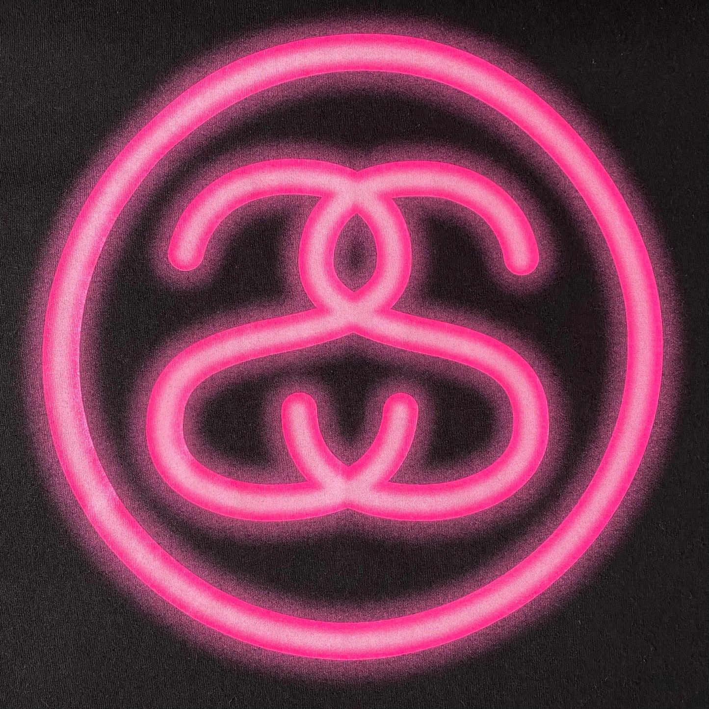 Stüssy 2000’s Neon Light T-Shirt XXL